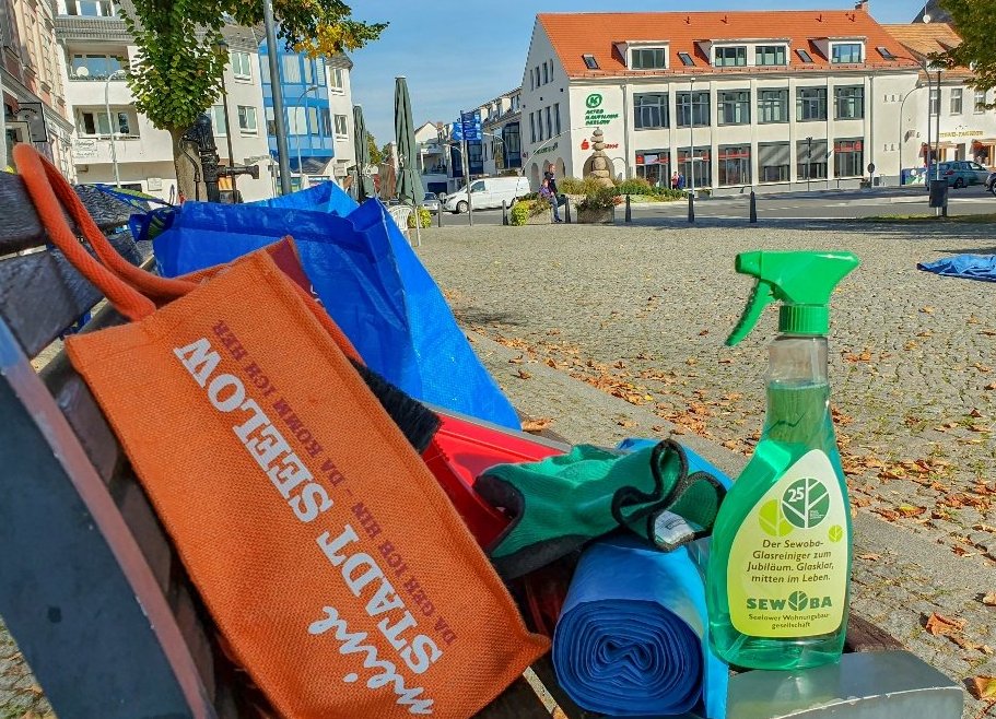 Seelower Frühjahrsputz - Seelow räumt auf! Für eine saubere Stadt :-)