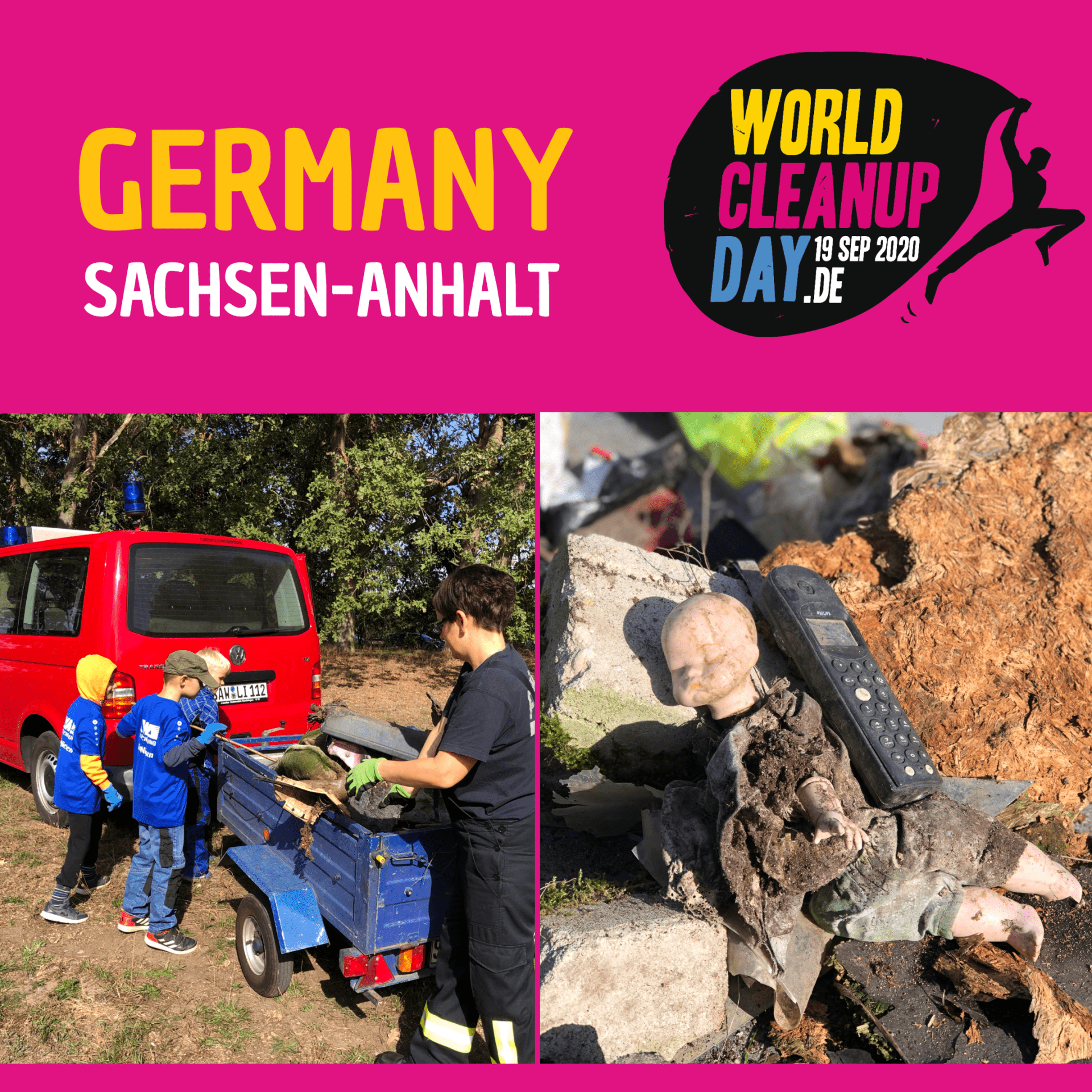 World Cleanup Day 2020 - Stendal räumt auf (Sachsen-Anhalt)