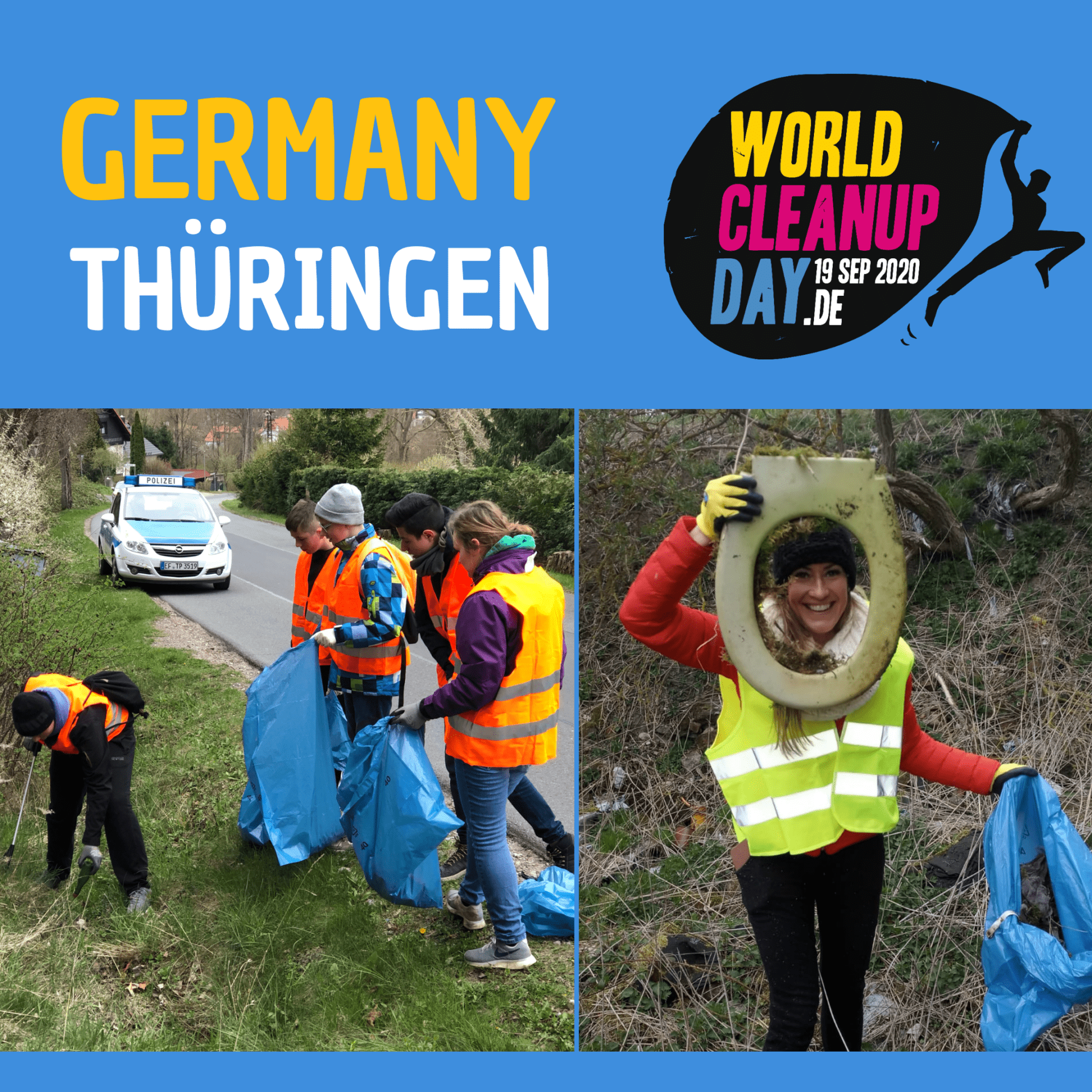 Erfurt - OT Gispersleben (Thüringen) räumt auf!