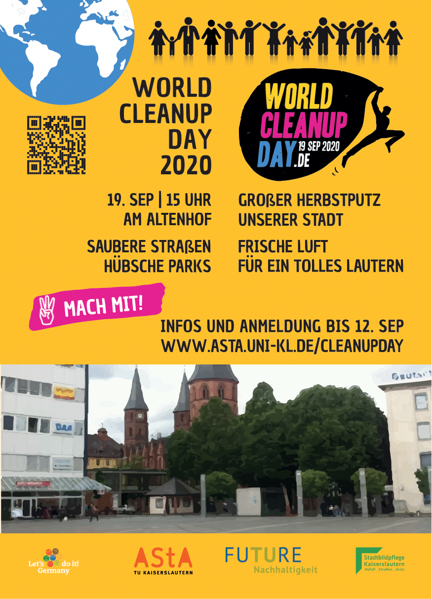 World Cleanup Day 2020 Kaiserslautern (Rheinland-Pfalz)