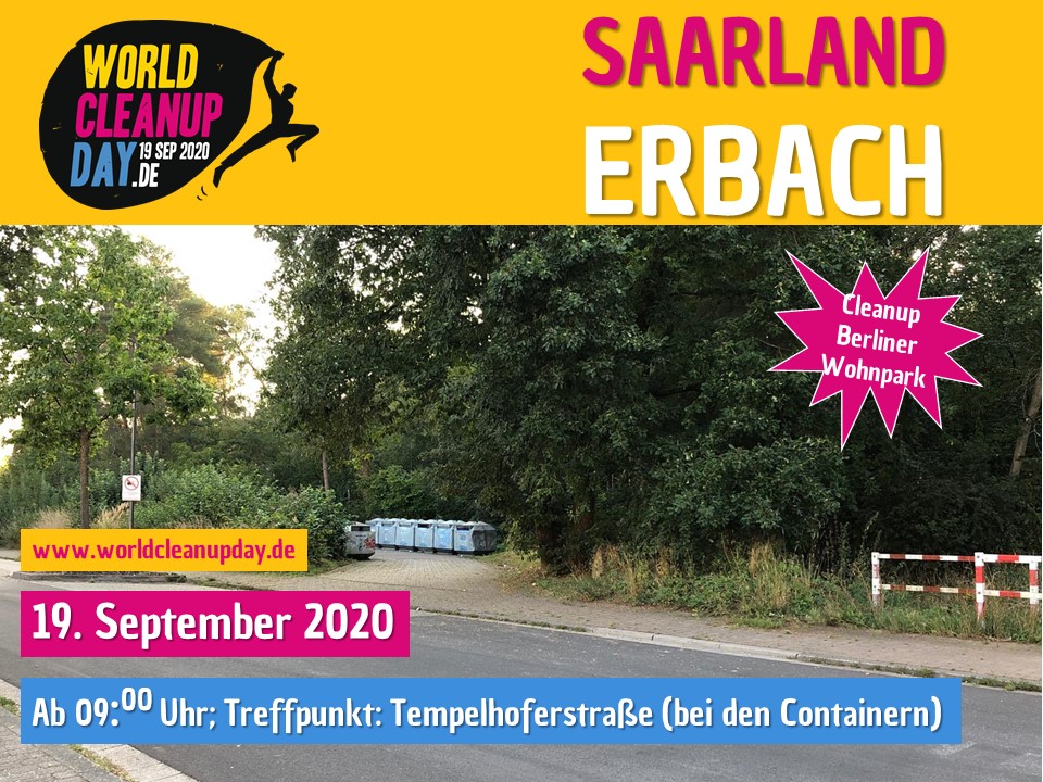 World Cleanup Day in Erbach (Saarland)