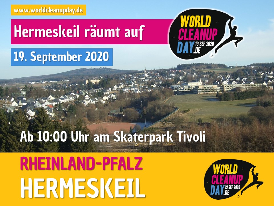 World Cleanup Day in Hermeskeil (Rheinland-Pfalz)