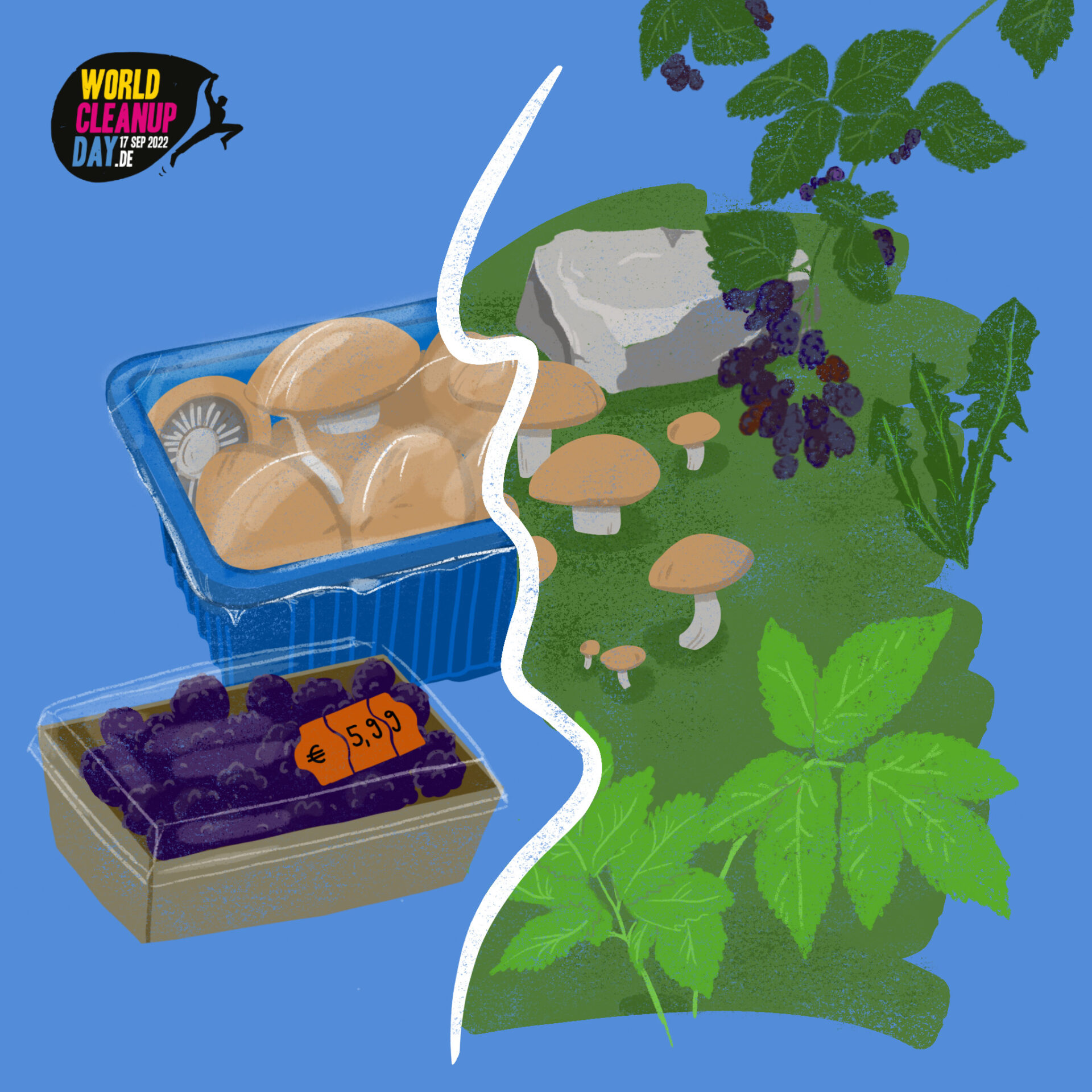 unverpackt ernten