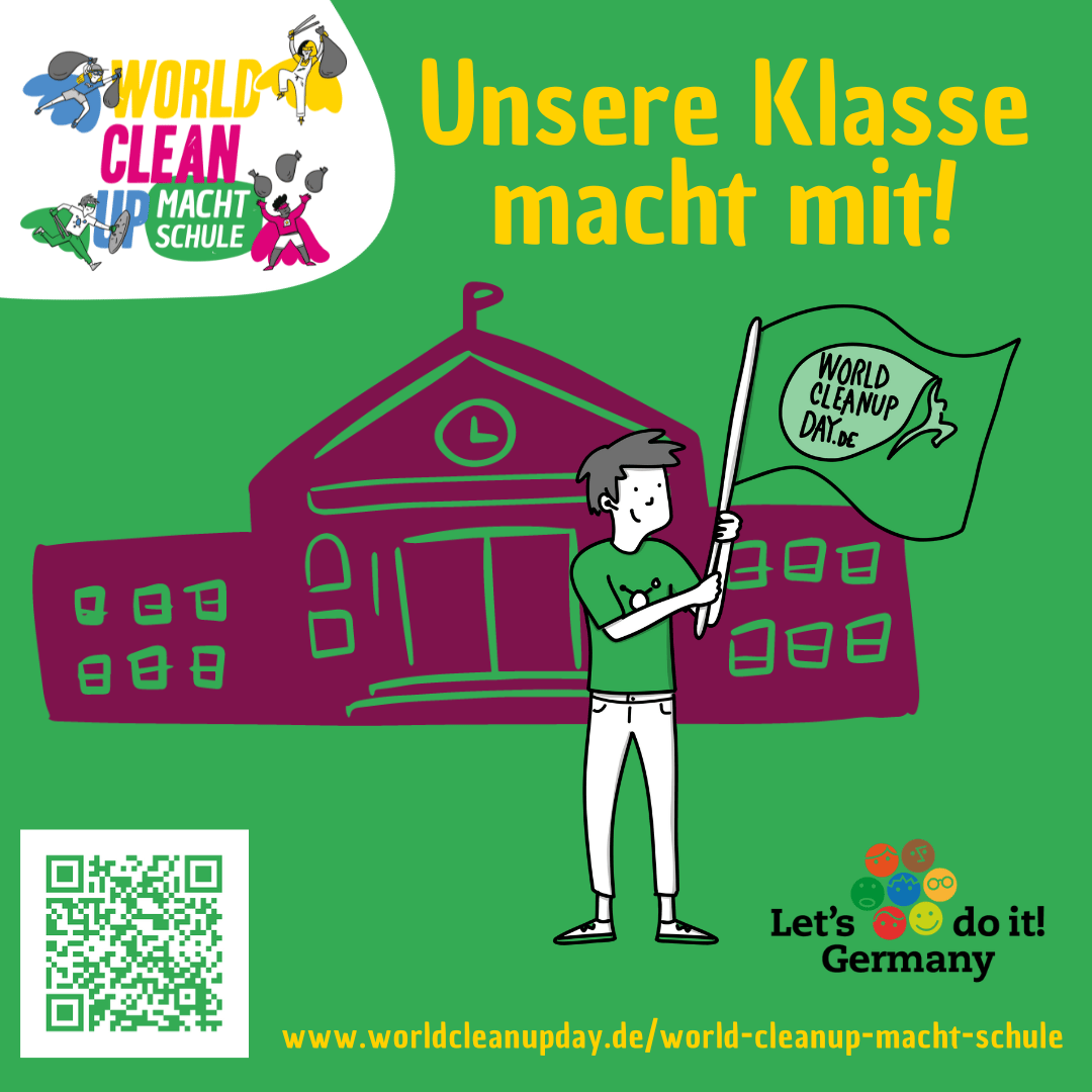 World Cleanup macht Schule am CBG (Nordrhein-Westfalen)