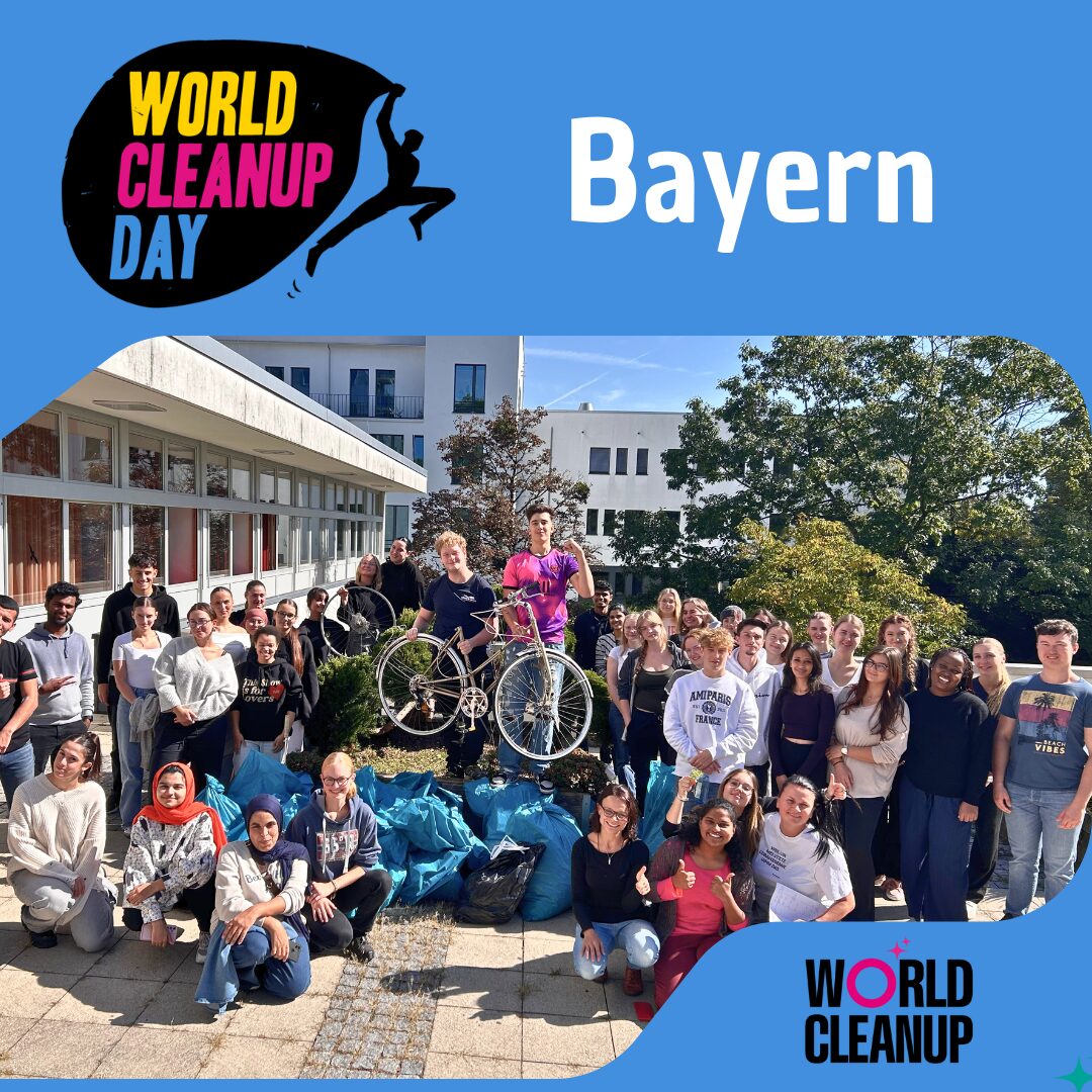 World Cleanup Day Kitzingen (Bayern)