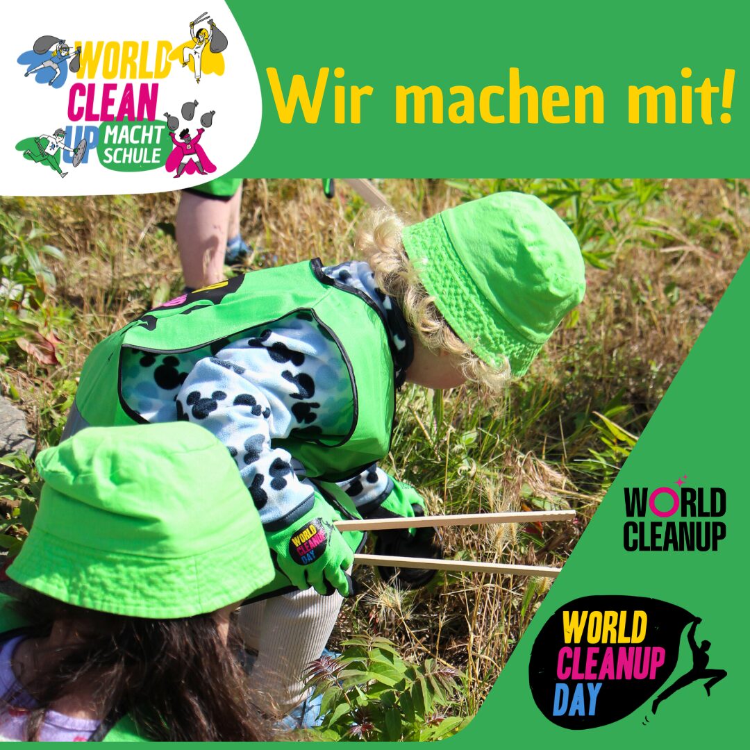 Cleanup Spielplatz und Schule (Bayern)