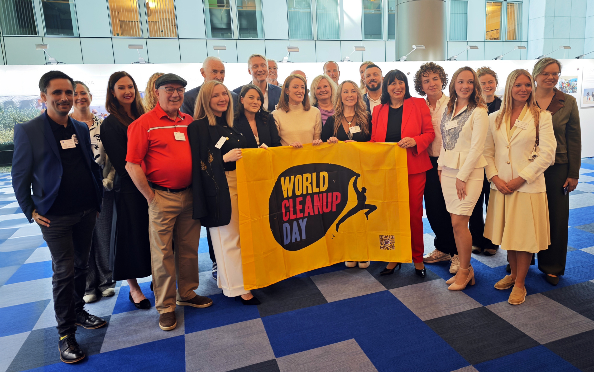 1 wcf wcd metsola brüssel 2026 press world cleanup day